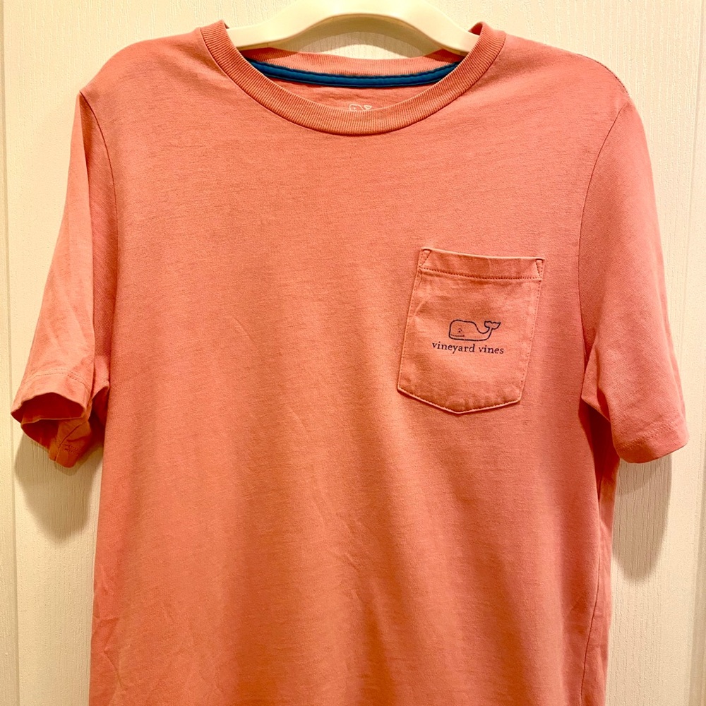 Peach Vineyard Vines boys t shirt